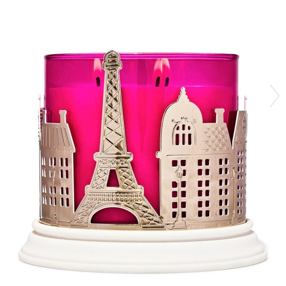 Bath & Body Works EMILY IN PARIS 3 Wick Candle Holder - Picture 1 of 1